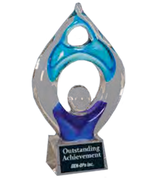 art glass achievement award