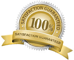 100% satisfaction guaranteed